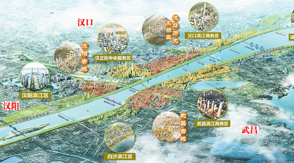 武漢兩江四岸亮化規(guī)劃出爐